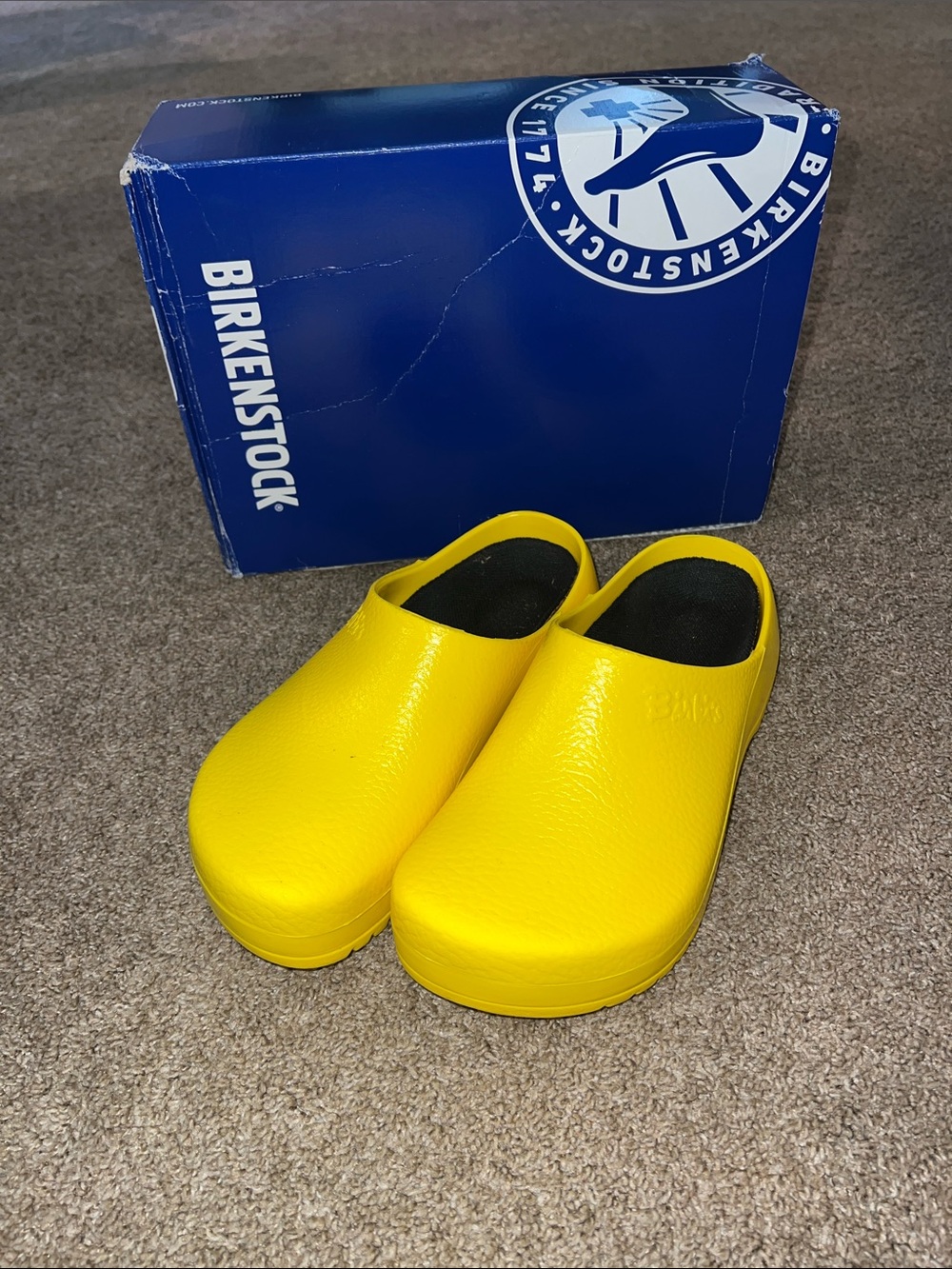 Birkenstock Super-Burke Clog in Yellow